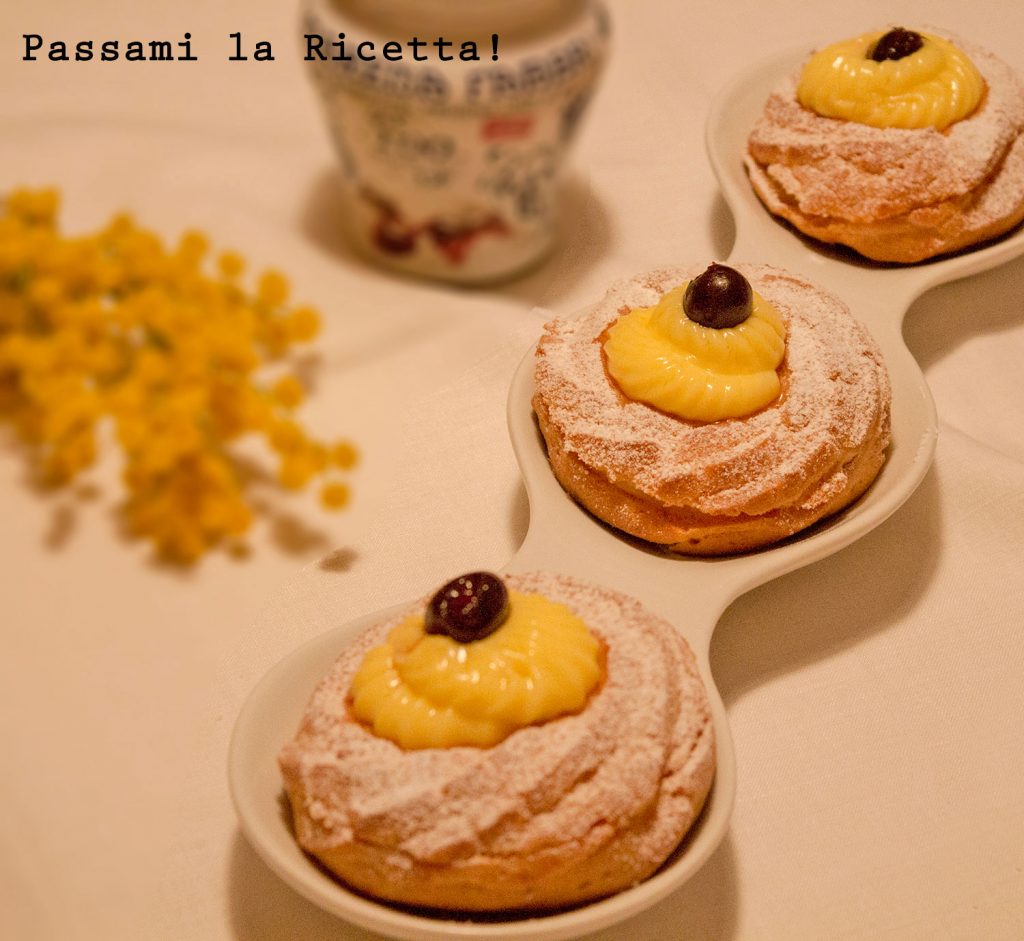 zeppole di san giuseppe al forno Zeppole San Giuseppe