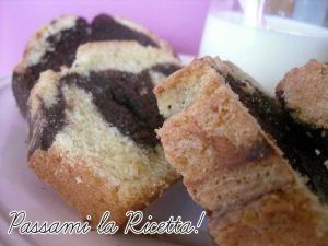 Plumcake bicolore