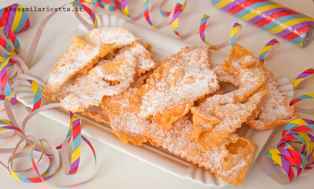 crostoli chiacchiere bugie frappe