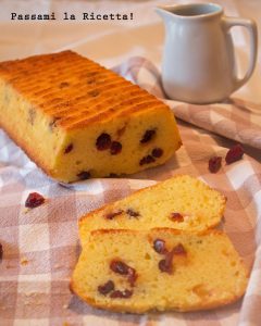 Plumcake al semolino