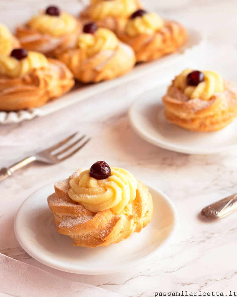 Zeppole Di Natale.Zeppole Di San Giuseppe Al Forno Passami La Ricetta