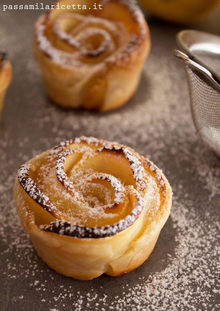 Roselline mele ricette con pasta sfoglia