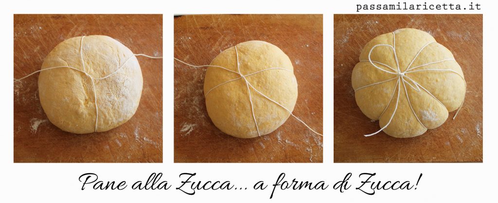 pane alla zucca procedimento