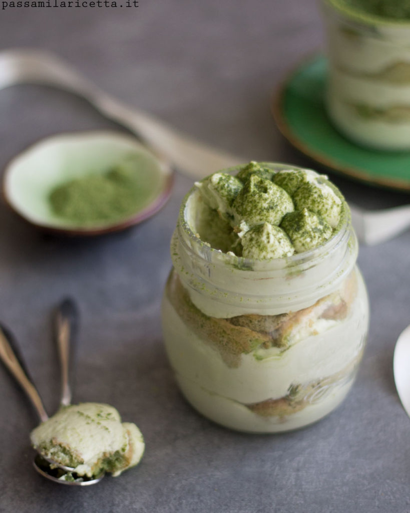 matchamisù tiramisù tè matcha ricetta