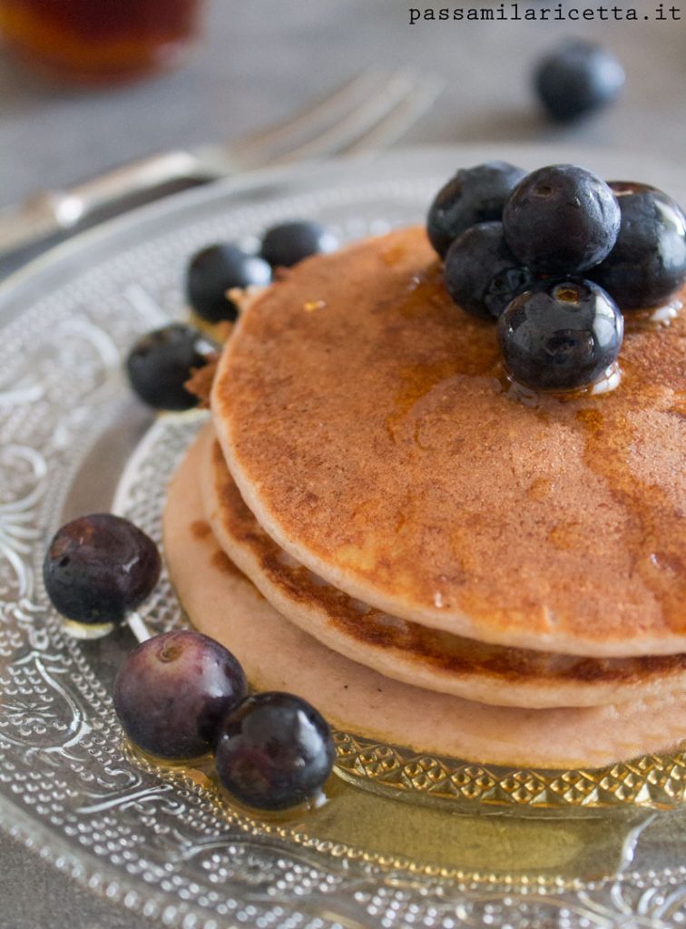 pancakes proteici senza glutine