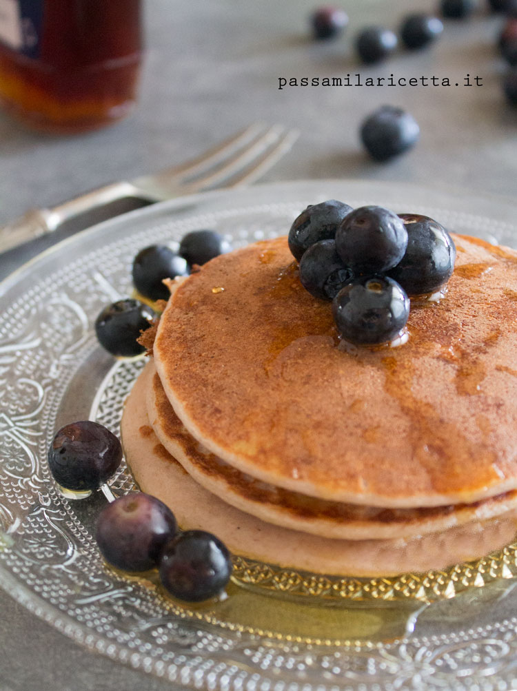 pancakes proteici senza glutine albumi