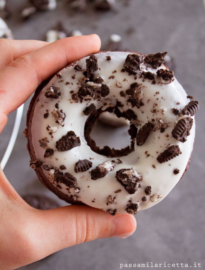 ciambella oreo donuts