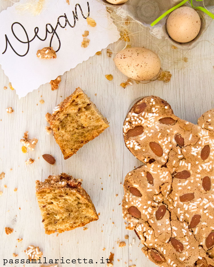 colomba di pasqua vegana ricetta facile