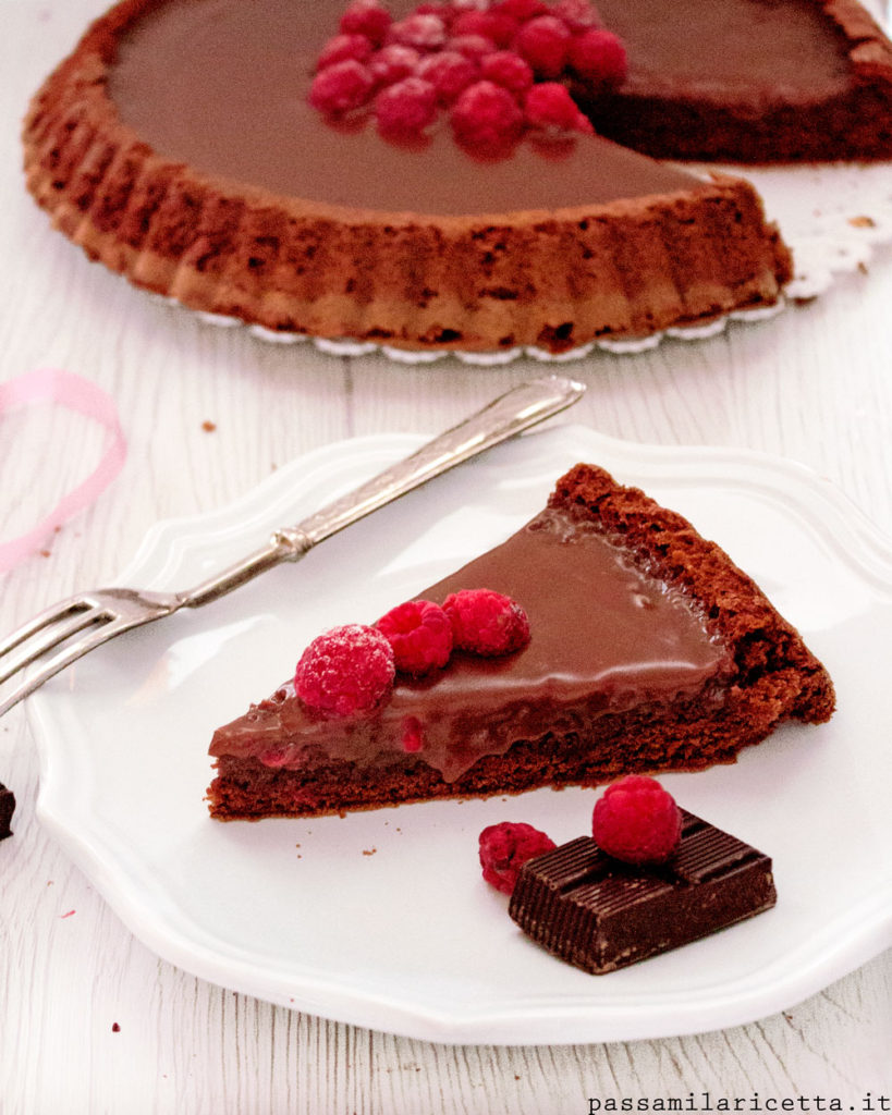 crostata morbida al cioccolato torta lindt