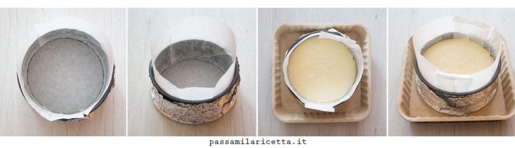 cheesecake giapponese procedimento