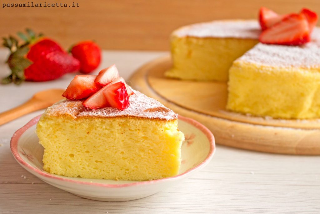 cheesecake giapponese ricetta