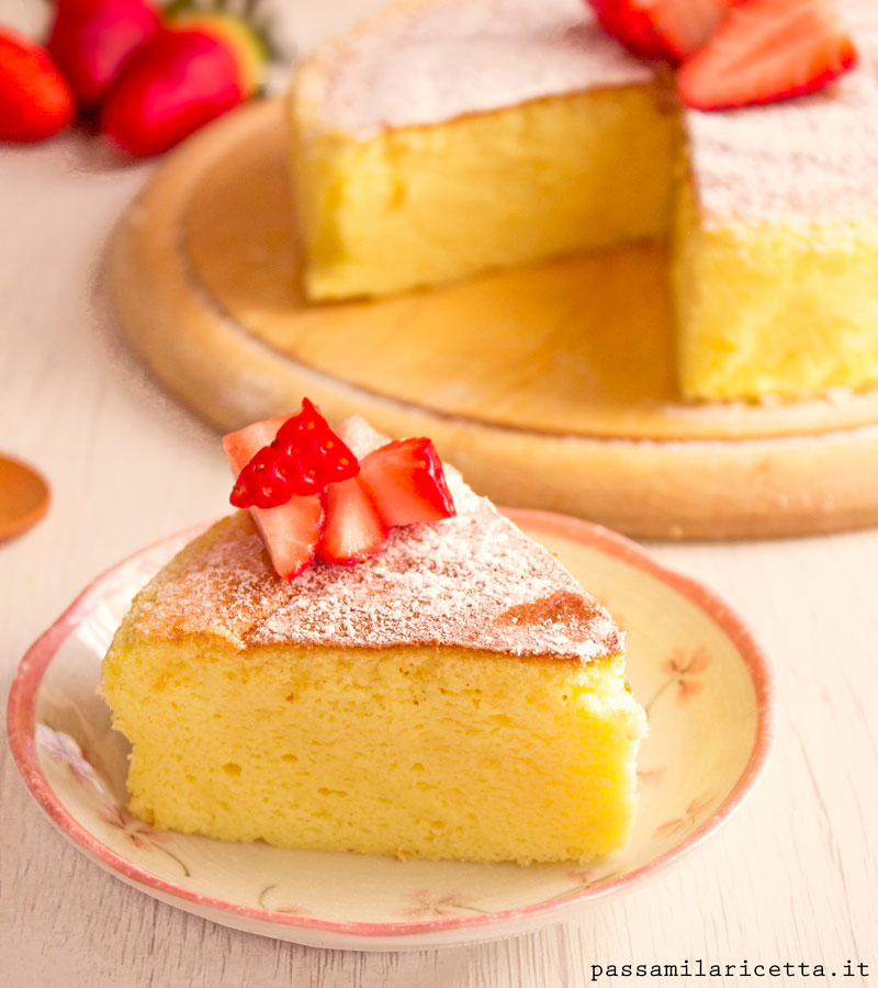 cheesecake giapponese ricetta