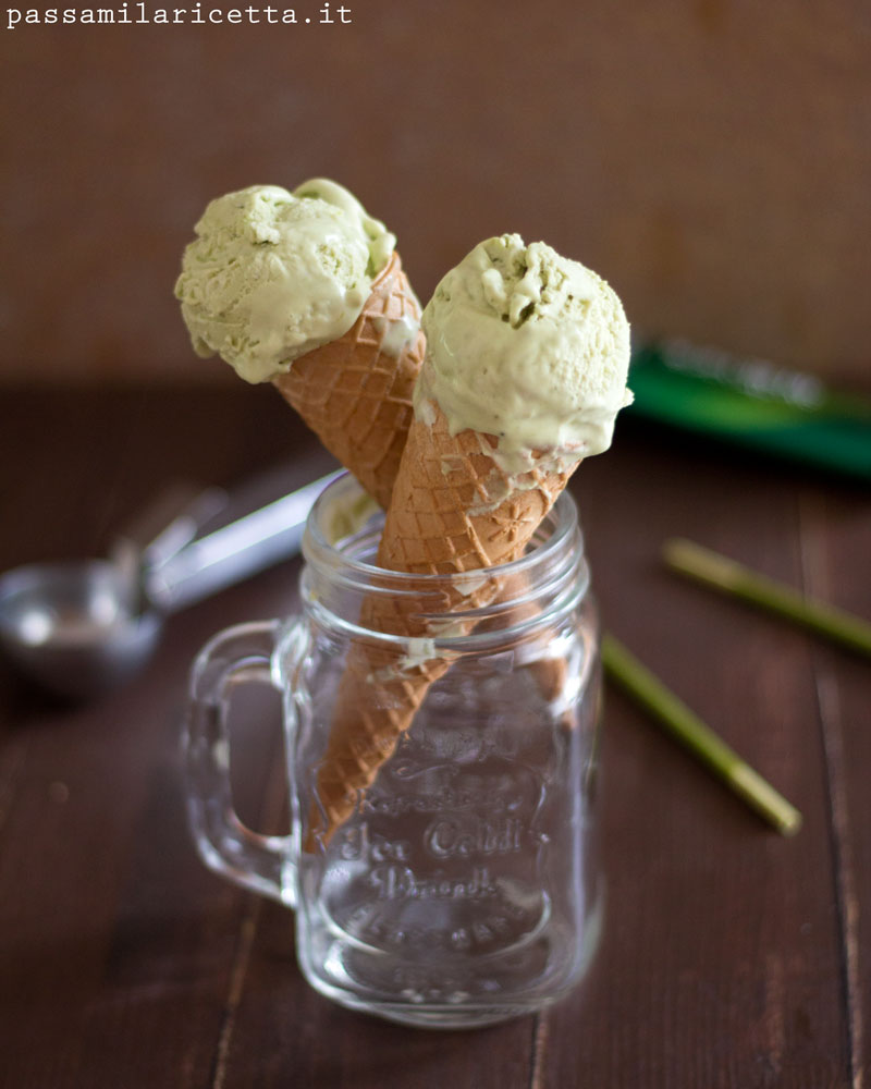 gelato fatto in casa senza gelatiera matcha