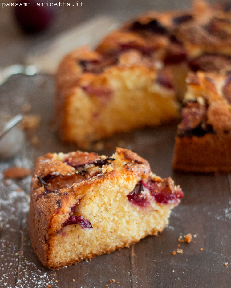 torta di prugne soffice ricetta facile