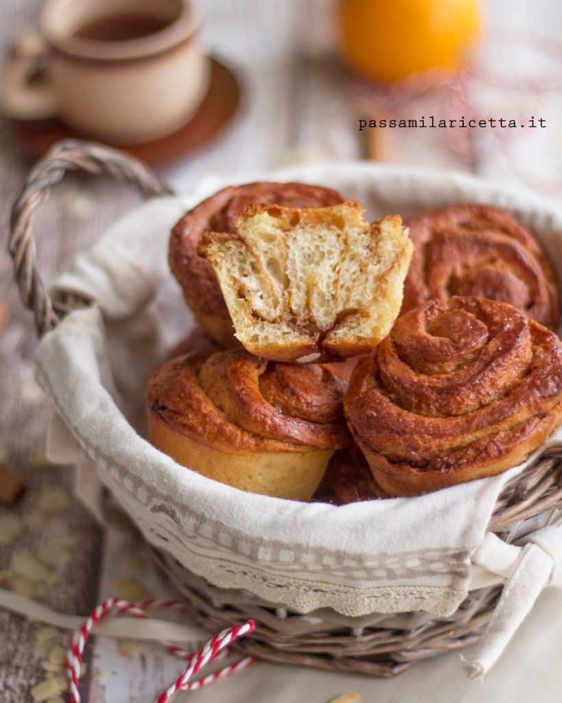 morning buns girelle arancia e cannella