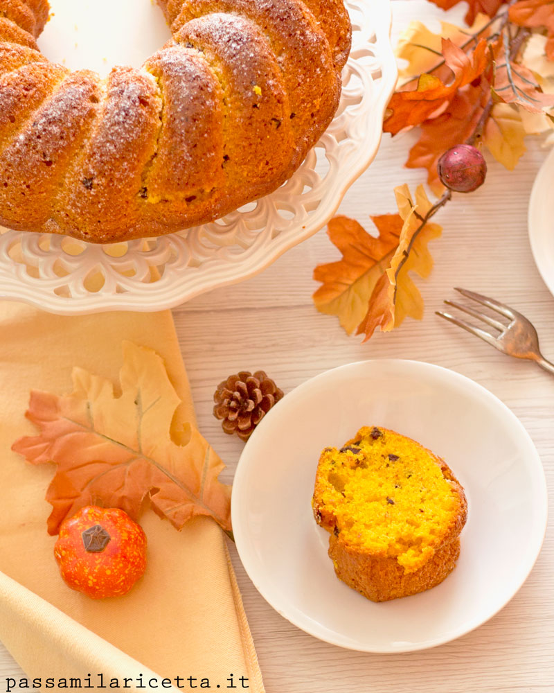 torta di zucca senza burro