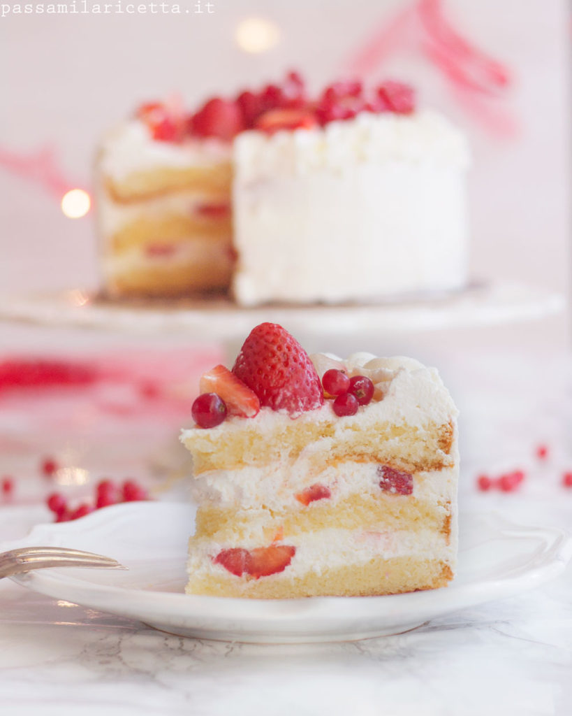 torta panna e fragole torta di natale giapponese