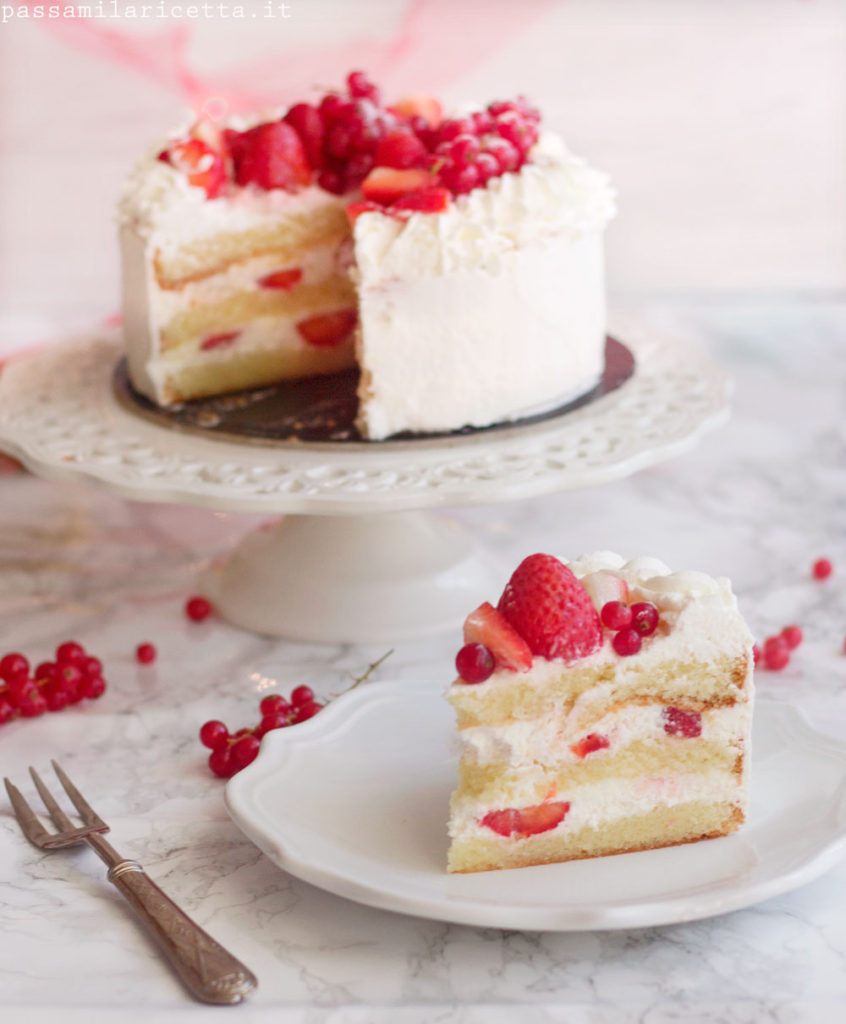 torta panna e fragole torta di natale giapponese