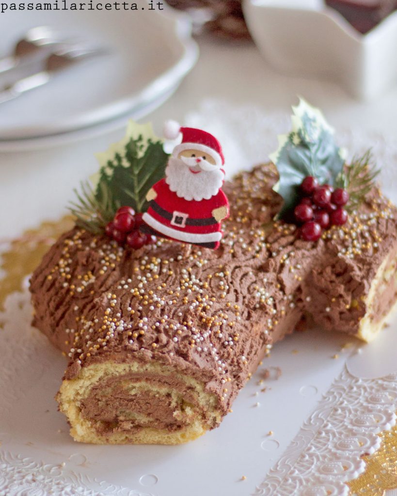 Tronchetto Di Natale Semplice.Tronchetto Di Natale Facile In Due Versioni Passami La Ricetta