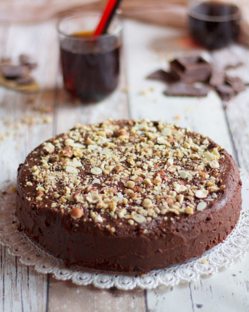 torta alla coca cola o pepsi dolce tipico americano