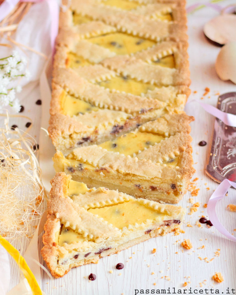 crostata ricotta e gocce di cioccolato ricetta infallibile