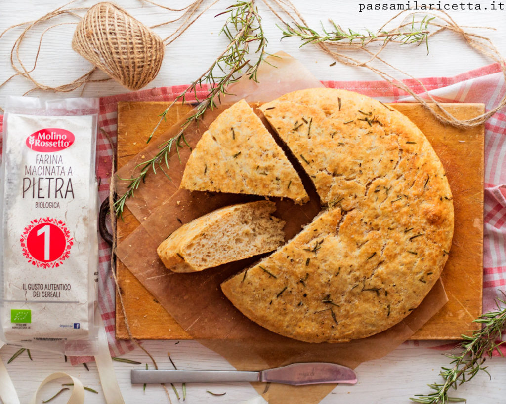 focaccia senza impasto di locatelli soffice e veloce