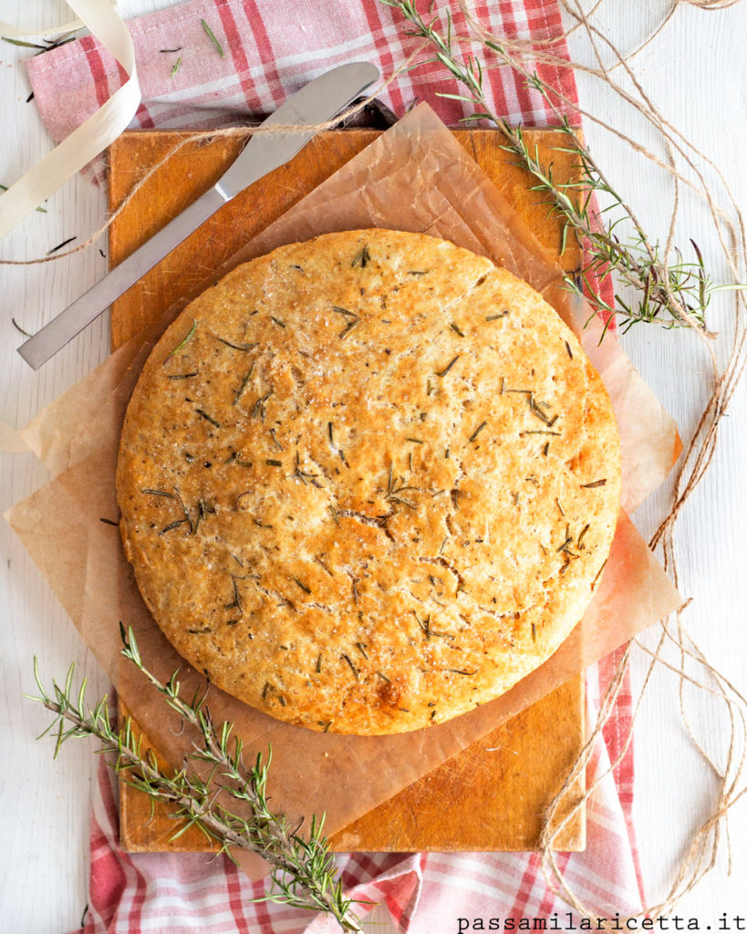 focaccia senza impasto di locatelli soffice e veloce