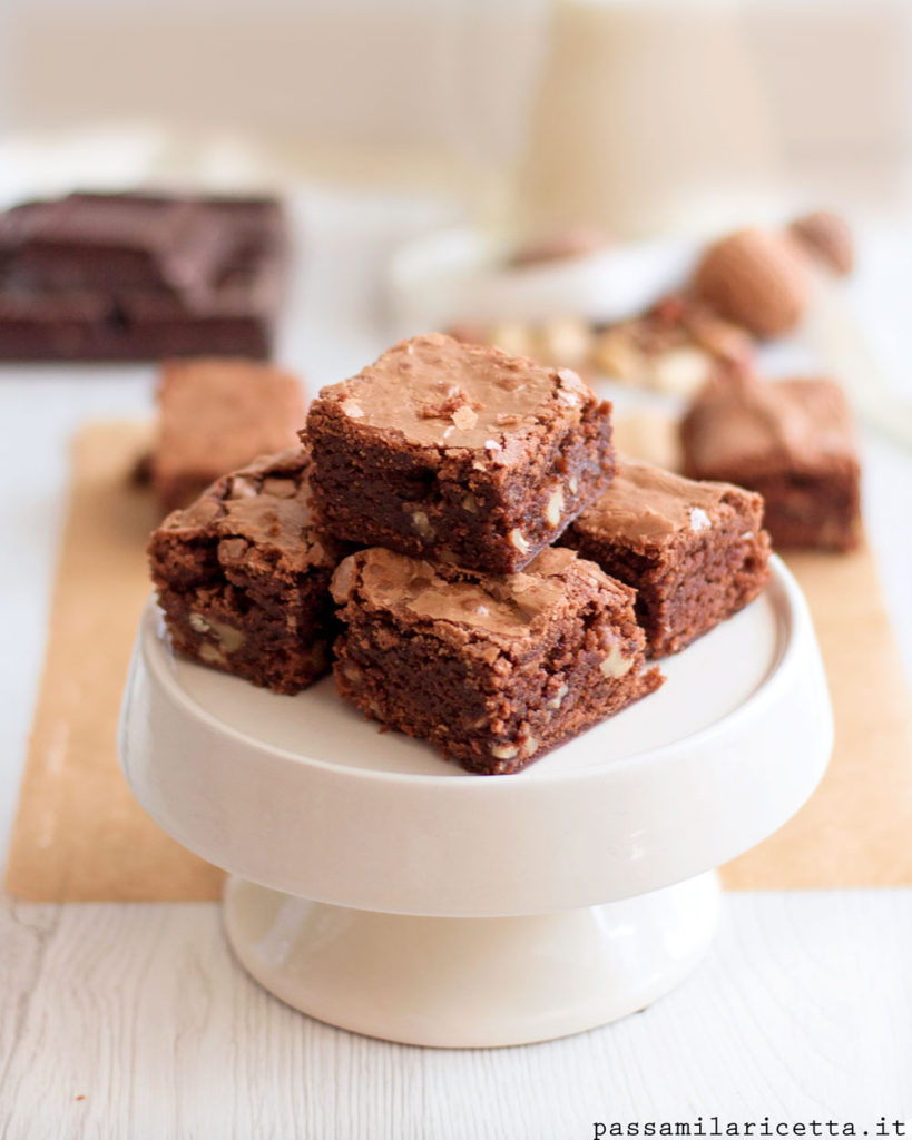 Brownies Al Cioccolato Senza Burro Ricetta Originale Passami La Ricetta