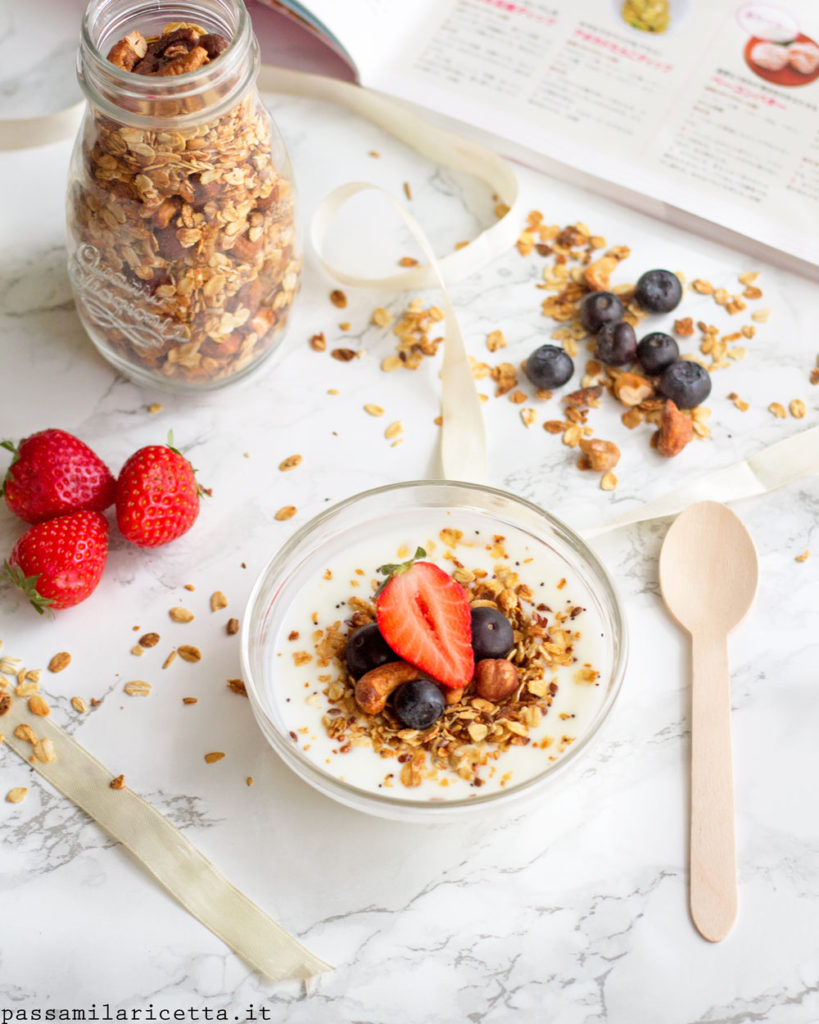 granola fatta in casa senza zucchero