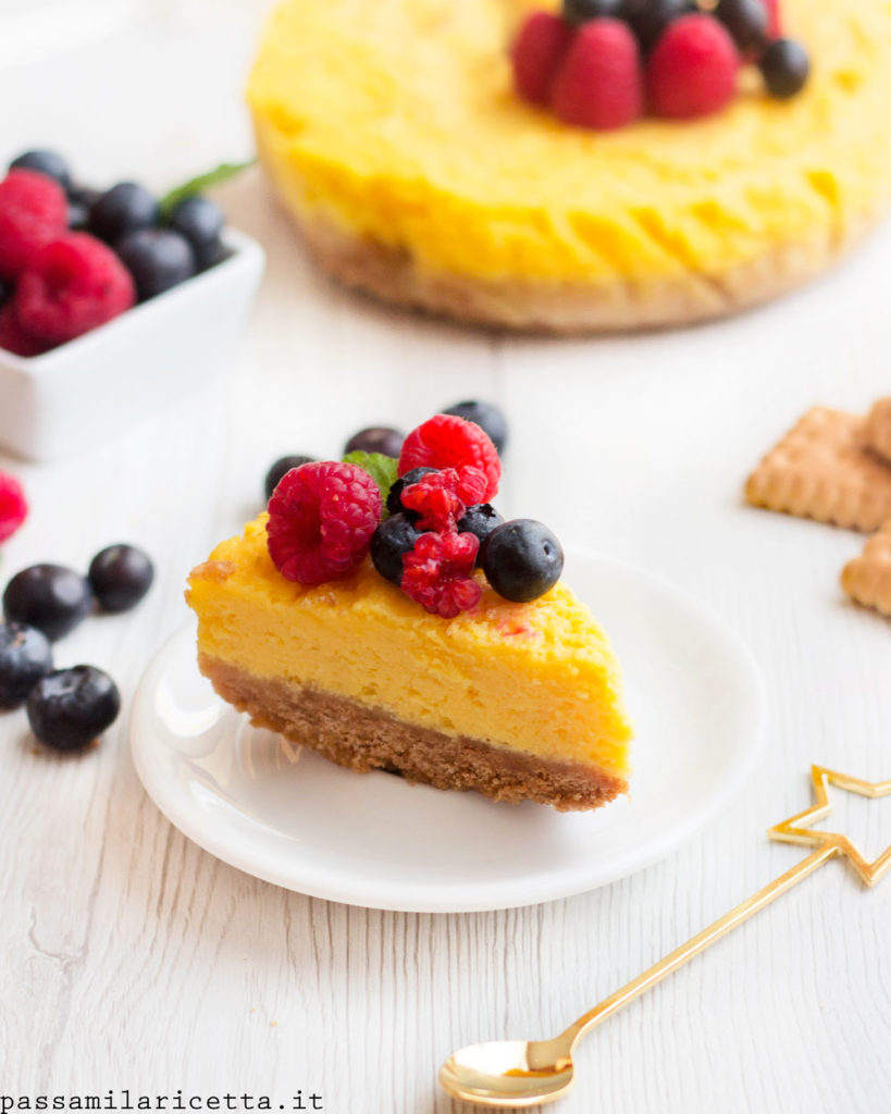 new york cheesecake al microonde