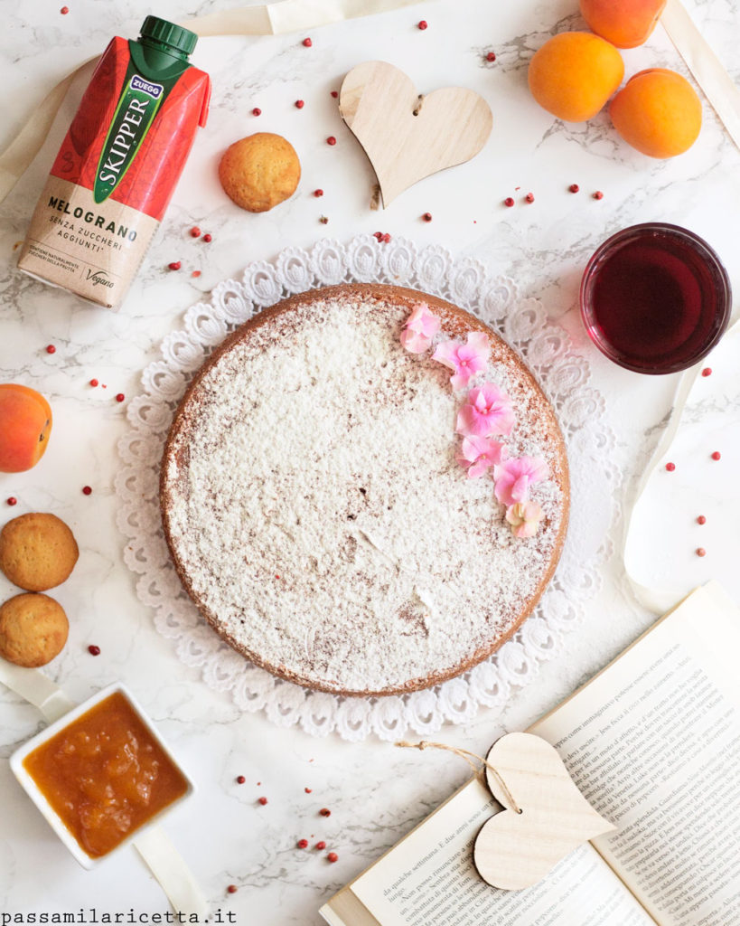 torta al succo di frutta senza burro e latticini