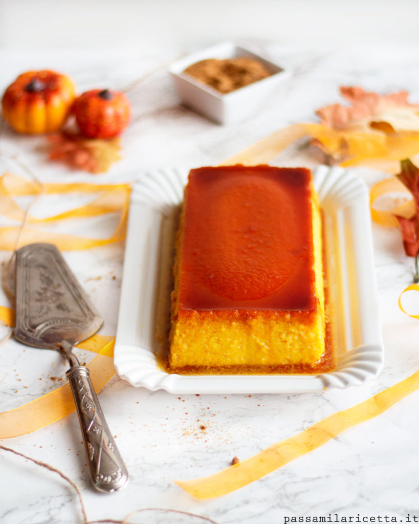 kabocha purin creme caramel alla zucca