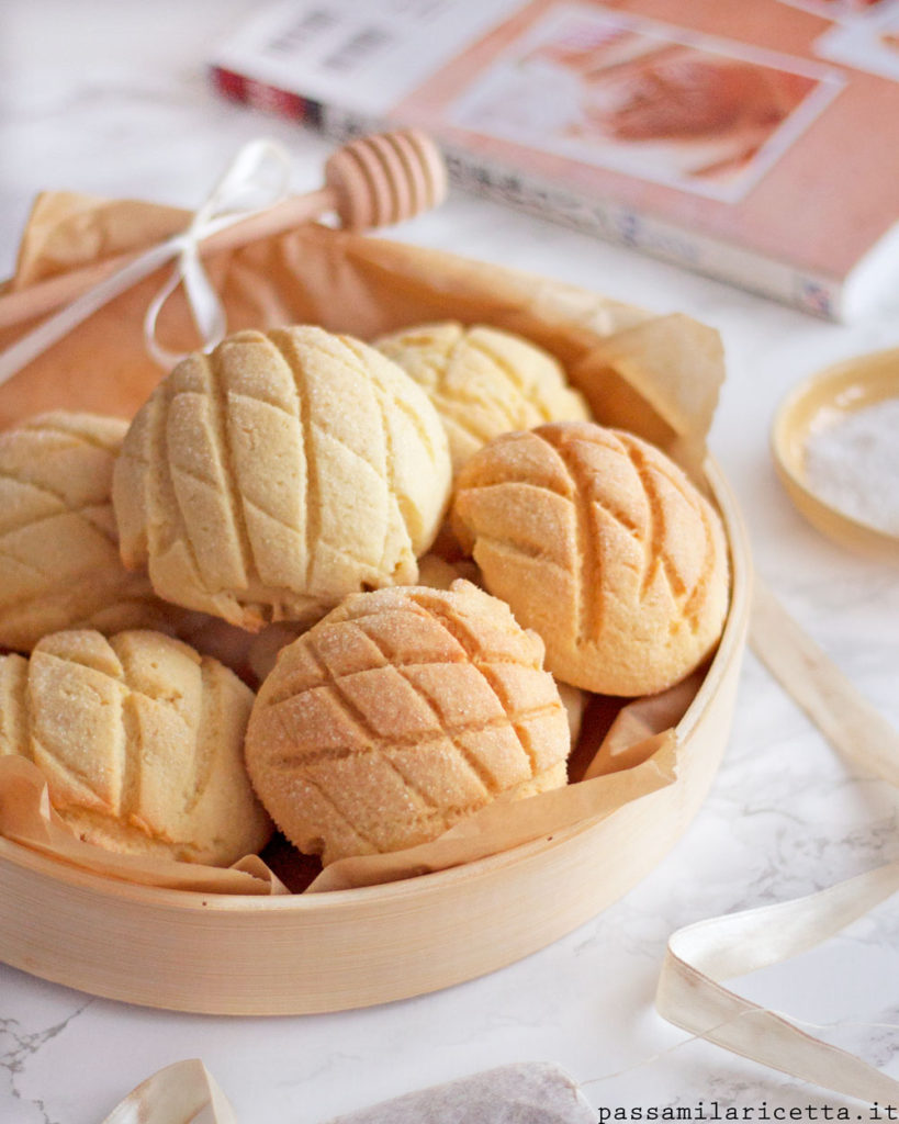 melon pan pane dolce giapponese メロンパン ricetta