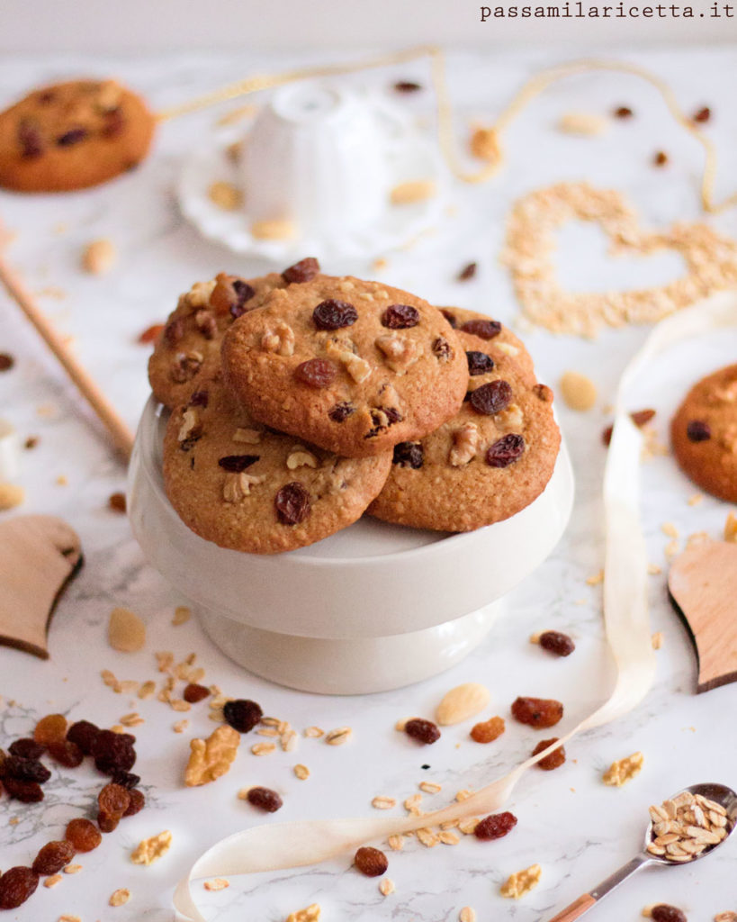 Dolci Natalizi Senza Zucchero.Oatmeal Raisin Cookies Vegan E Senza Zucchero Passami La Ricetta