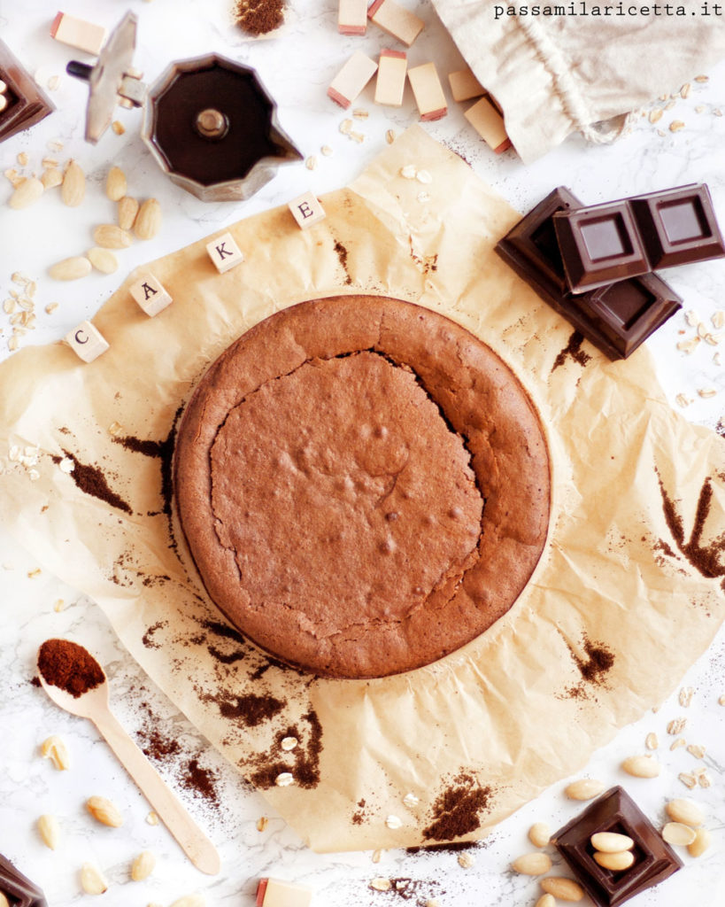 torta al cioccolato e caffe senza farina e senza glutine