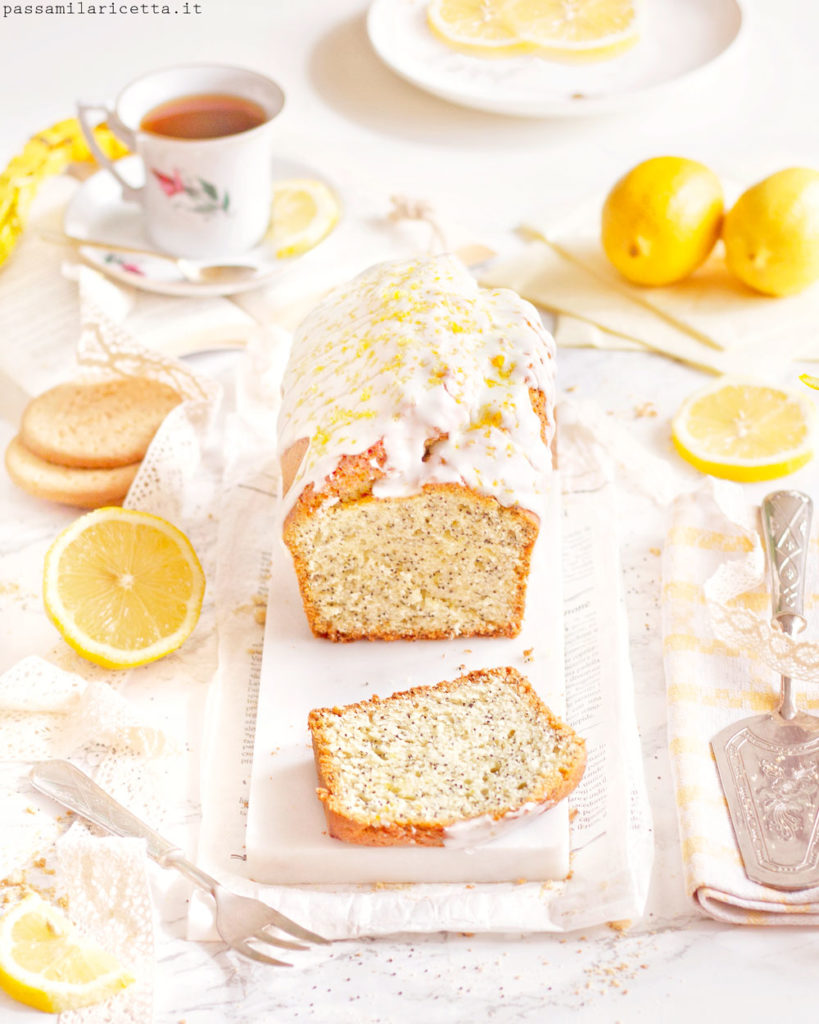 limoncello pound cake plumcake al limoncello senza burro