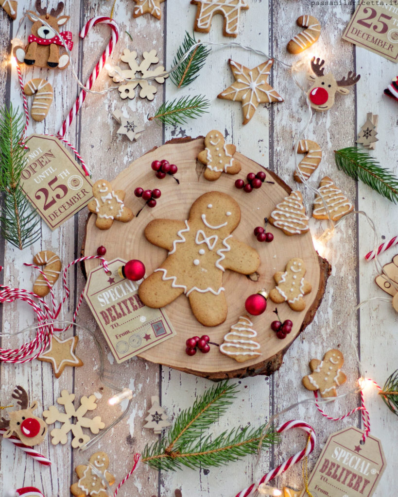 biscotti pan di zenzero gingerbread cookies