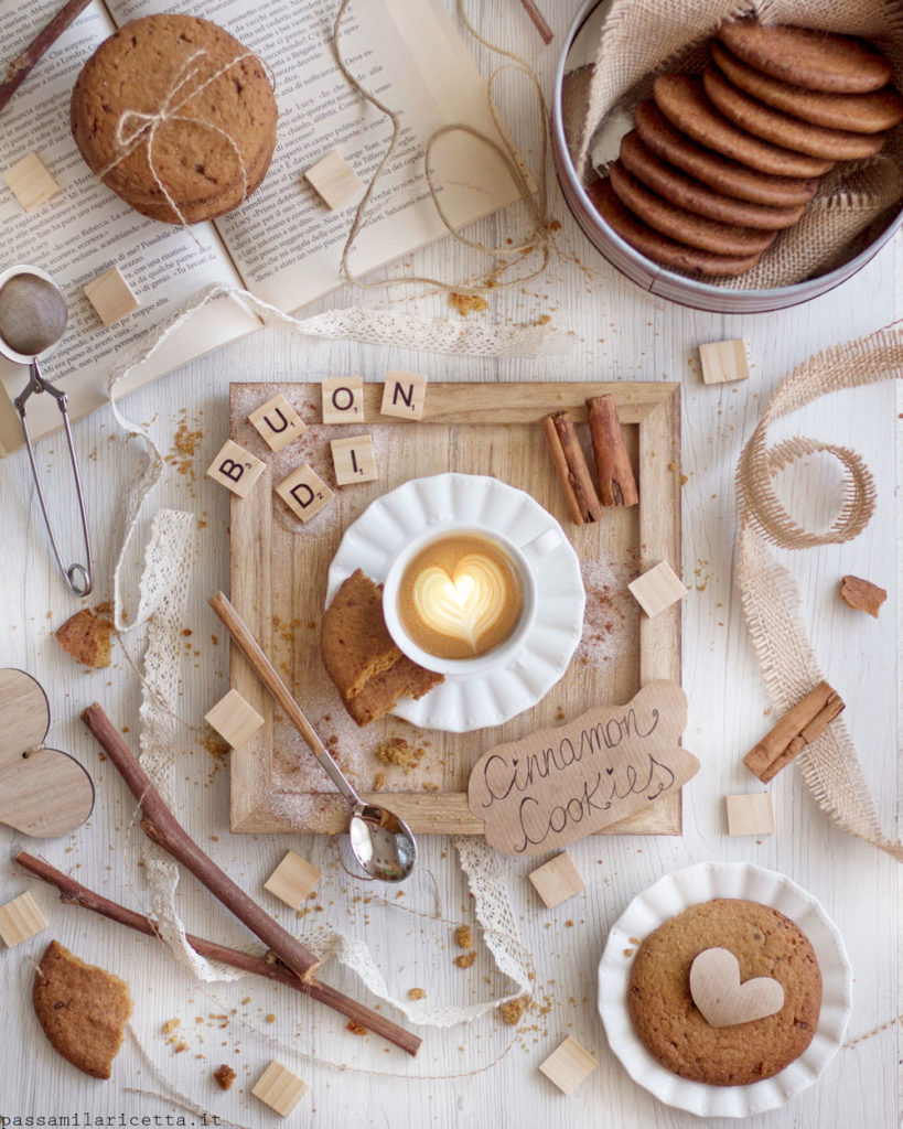 cinnamon cookies biscotti alla cannella