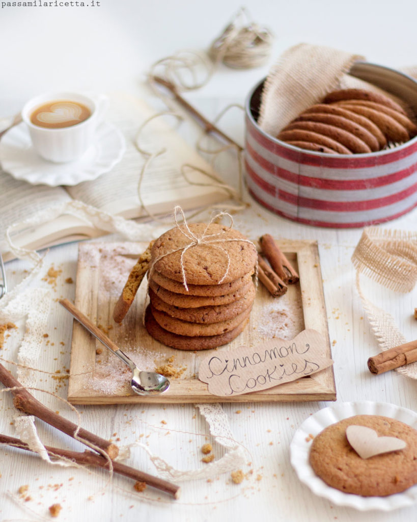 cinnamon cookies biscotti alla cannella