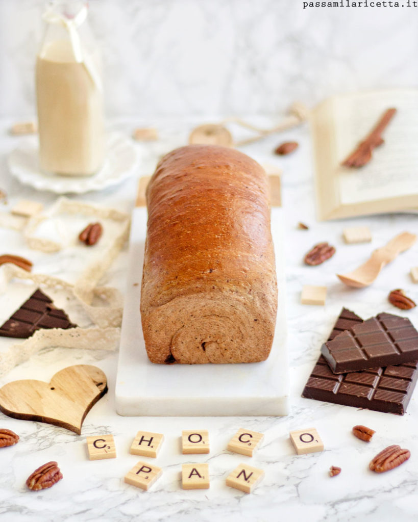 choco swirl bread pan bauletto al cioccolato 